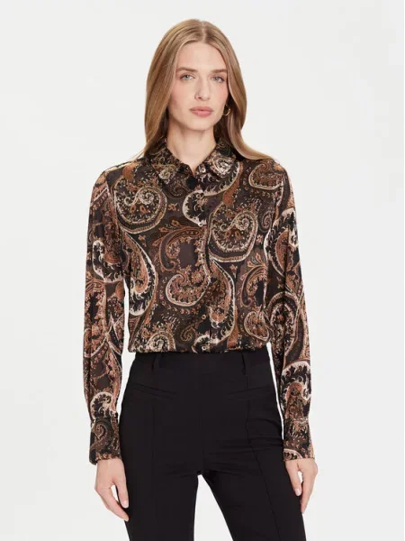 Рубашка Guess коричневая