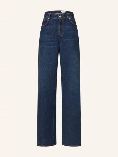 Alexander Mcqueen Jeansy Straight blau