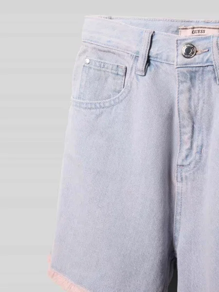 Szorty o kroju regular fit w stylu denimu Guess