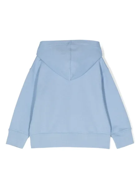 Bluza z kapturem dziecięca Palm Angels niebieska