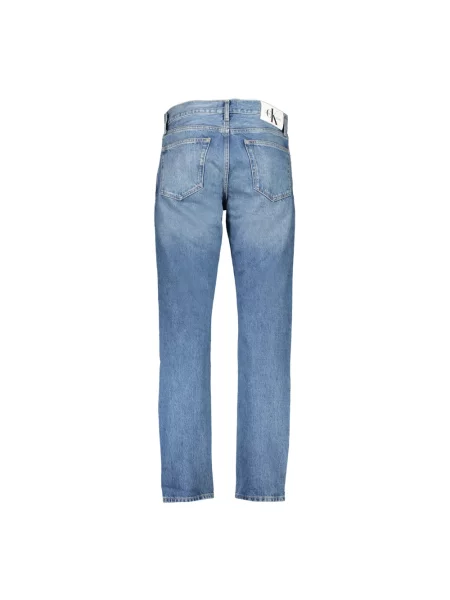 Proste jeansy Calvin Klein Jeans białe