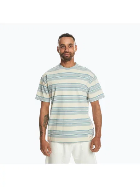 Мъжка тениска Quiksilver Eco YD Stripe Tee blue fog eco stripe tee синьо