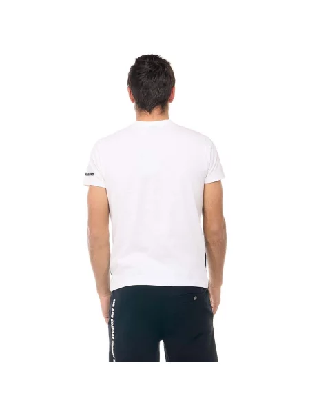 Scurt tricou Leone 1947 cu mâneci scurte alb