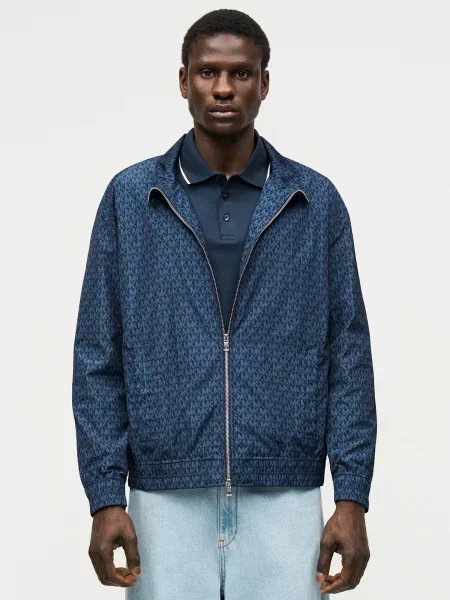 Michael Kors Prechodná bunda tmavomodrá