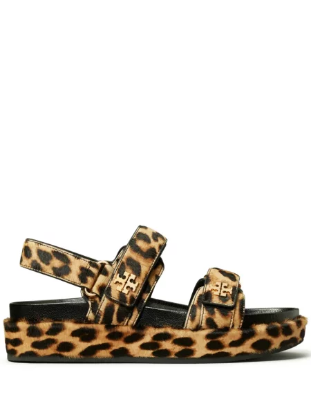 Sandale Tory Burch cu model leopard