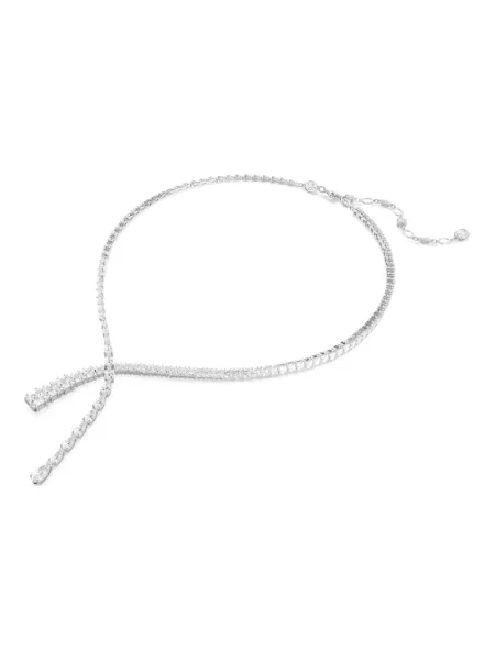 Naszyjnik Swarovski szary