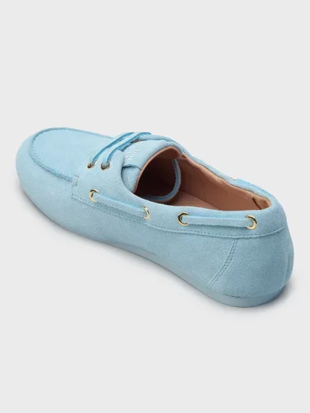 Мокасины Love Moschino голубые
