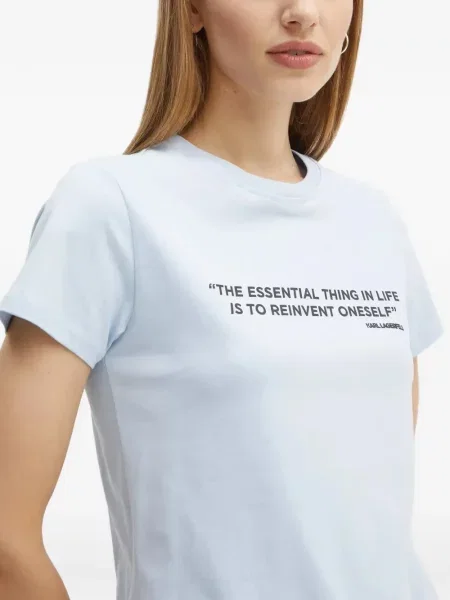 Tricou Karl Lagerfeld albastru