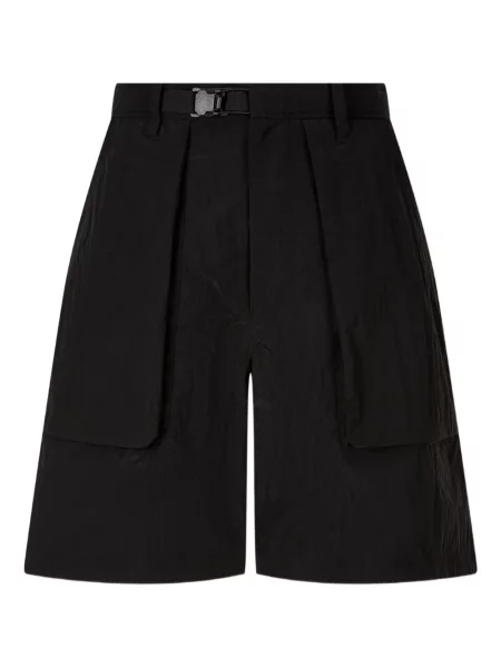 Pantaloni scurți Studio Tomboy cu cataramă negru