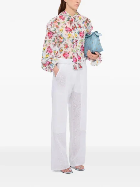 Pantaloni Msgm alb