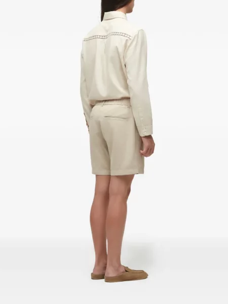 Lněné bermudy Osklen