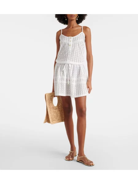 Rochie Melissa Odabash tricotate alb