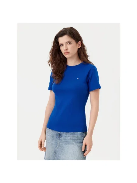 Tommy Hilfiger T-Shirt New Cody Slim Fit μπλε