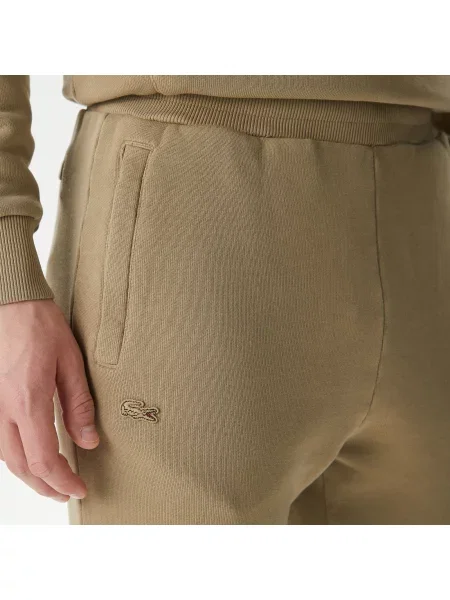 Спортивные штаны Lacoste бежевые