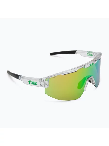 Okulary przeciwsłoneczne Bliz Matrix transparent white/brown green multi białe