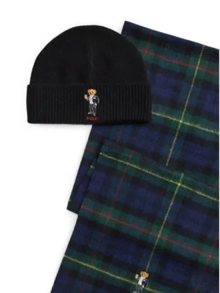 Sada čepice a šál Polo Ralph Lauren Barevná
