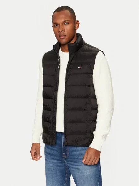 Tommy Jeans Telovnik črna