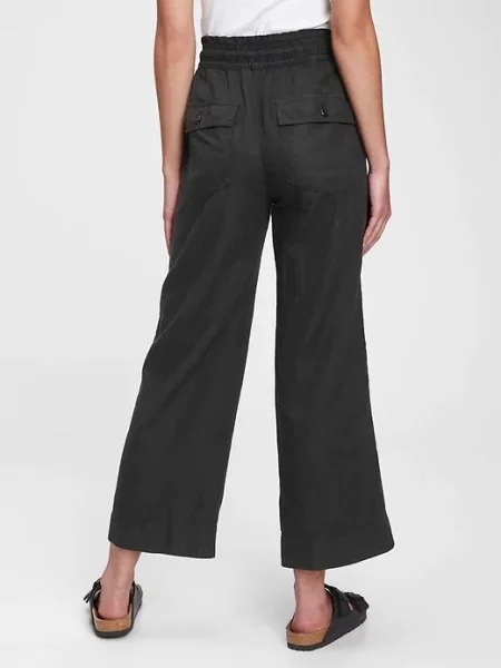 Pantaloni chino copii Gap negru