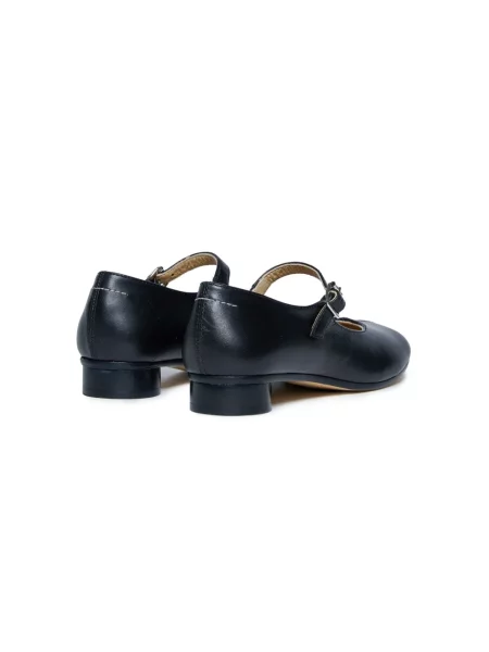 Balerinki dziecięce Mm6 Maison Margiela czarne