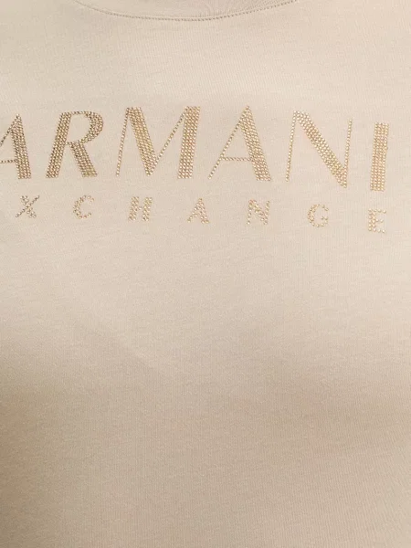 Armani Exchange póló bézs