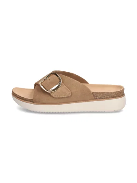 Pantofle Skechers hnědé