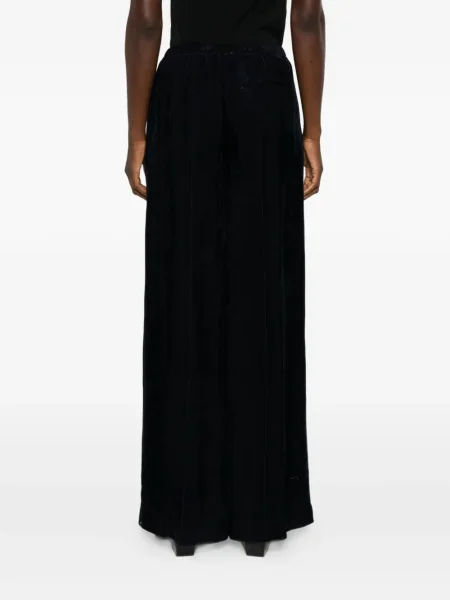 Pantaloni Forte_forte plisate albastru