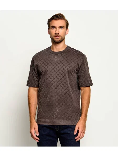 Joop! Tricou Varo | mercerizat maro