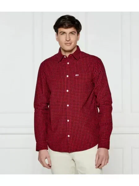 Tommy Jeans Cămașă roșu