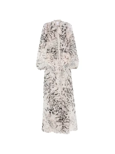 Rochie maxi Mazzei cu imagine cu legături