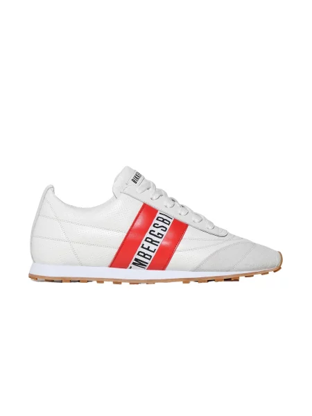 Fotbal sneakerși Bikkembergs alb