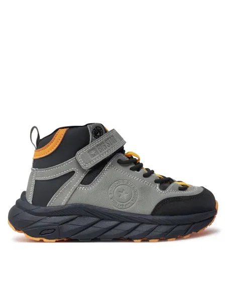 Šľapky Big Star Shoes na suchý zips čierna