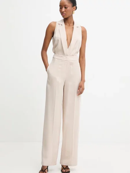 Simona Corsellini salopetă bej