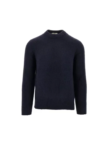 Jedwabny sweter Piacenza 1733 niebieski