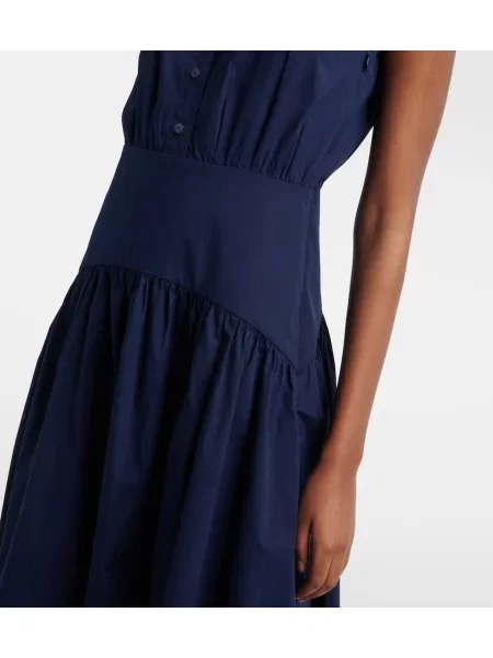 Rochie midi Staud până la genunchi de costum albastru