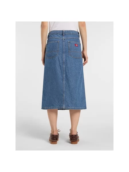 Džínsová sukňa Dickies modrá