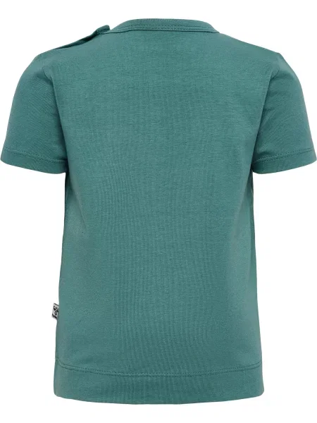 T-shirt dla chłopca Hummel Azur zielona