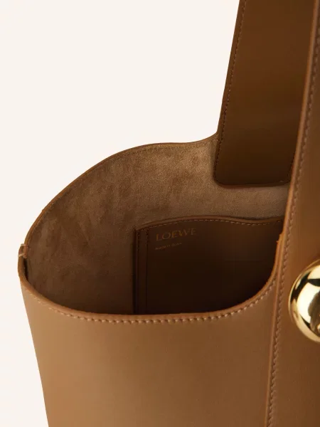 Loewe Torebka Pebble Bucket Medium braun brązowa