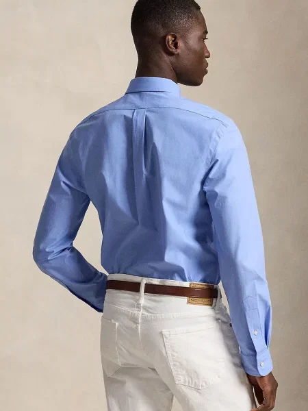 Polo Ralph Lauren srajca z elastanom modra