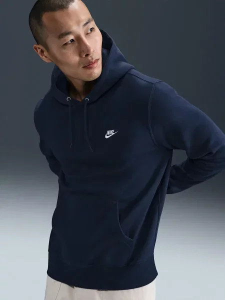 Bluza Nike Club BB niebieska