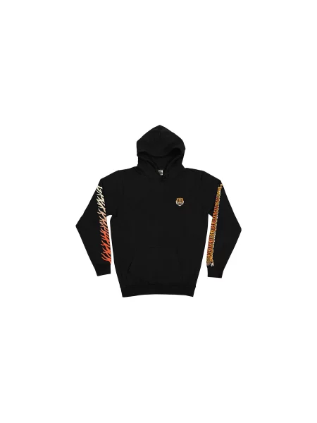 The Dudes Tiger Bear Classic Premium Hoody Mężczyźni Bluzy i bluzy z kapturem The Dudes Size: M czarny