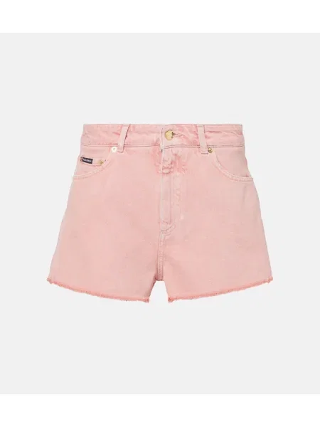 Pantaloni scurți din denim Dolce&gabbana roz