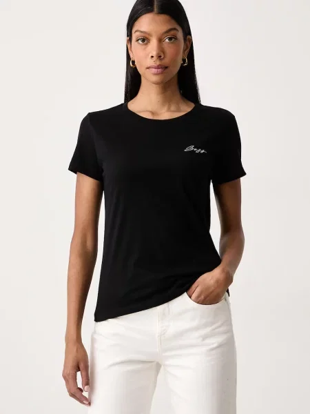 BOSS ORANGE Tricou negru