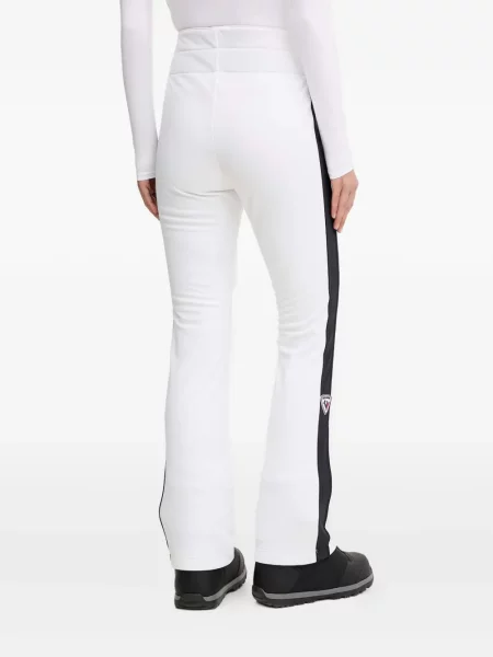 Pantaloni de schi Rossignol cu dungi softshell alb