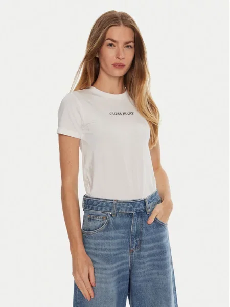 Guess Jeans T-Shirt biały