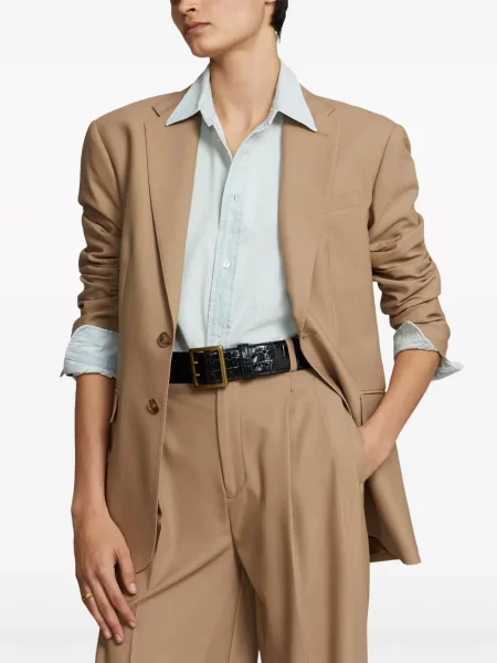 Μελανζέ κασκέτο Polo Ralph Lauren με κέντημα υφαίνω διαγωνίως ροζ
