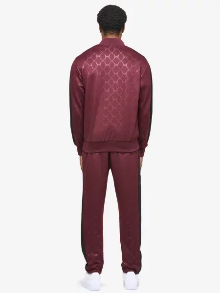 Спортивний костюм Tapout PUNKASS TRACK поліестер/еластан бордовий