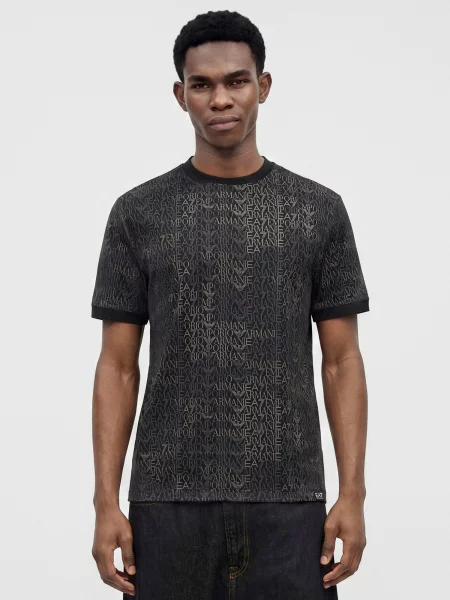 Emporio Armani Tričko čierna