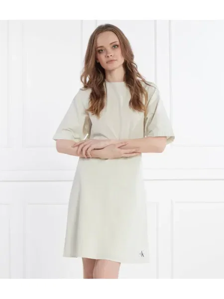 Calvin Klein Jeans Rochie de vară Écru