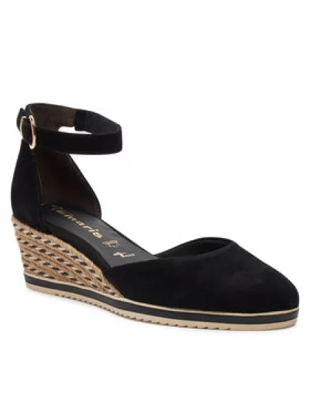 Tamaris Espadrilky černá