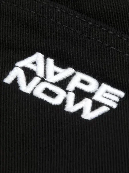 Шорти Aape By *a Bathing Ape® с автограф черно